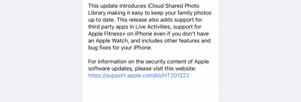 نسخه نهایی iOS 16.1 و iPadOS 16.1 عرضه شد